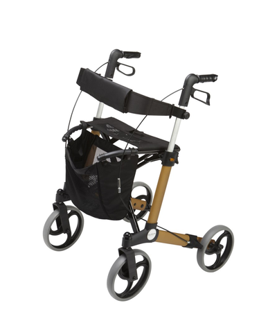 Alpha 429 Rollator 25 Seat Height - Gold